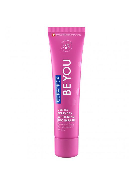 Зубная паста Be You Отбеливающая, Арбуз, 60 мл Curaprox Be You Pink - 60ml (333427276)