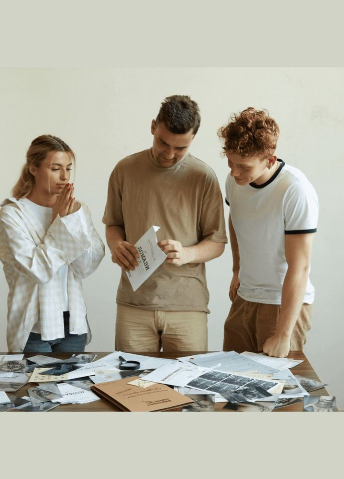 Настольная игра "Нераскрытые дела №2" 0019MG более 50 документов следствия Memo Games (314860092)