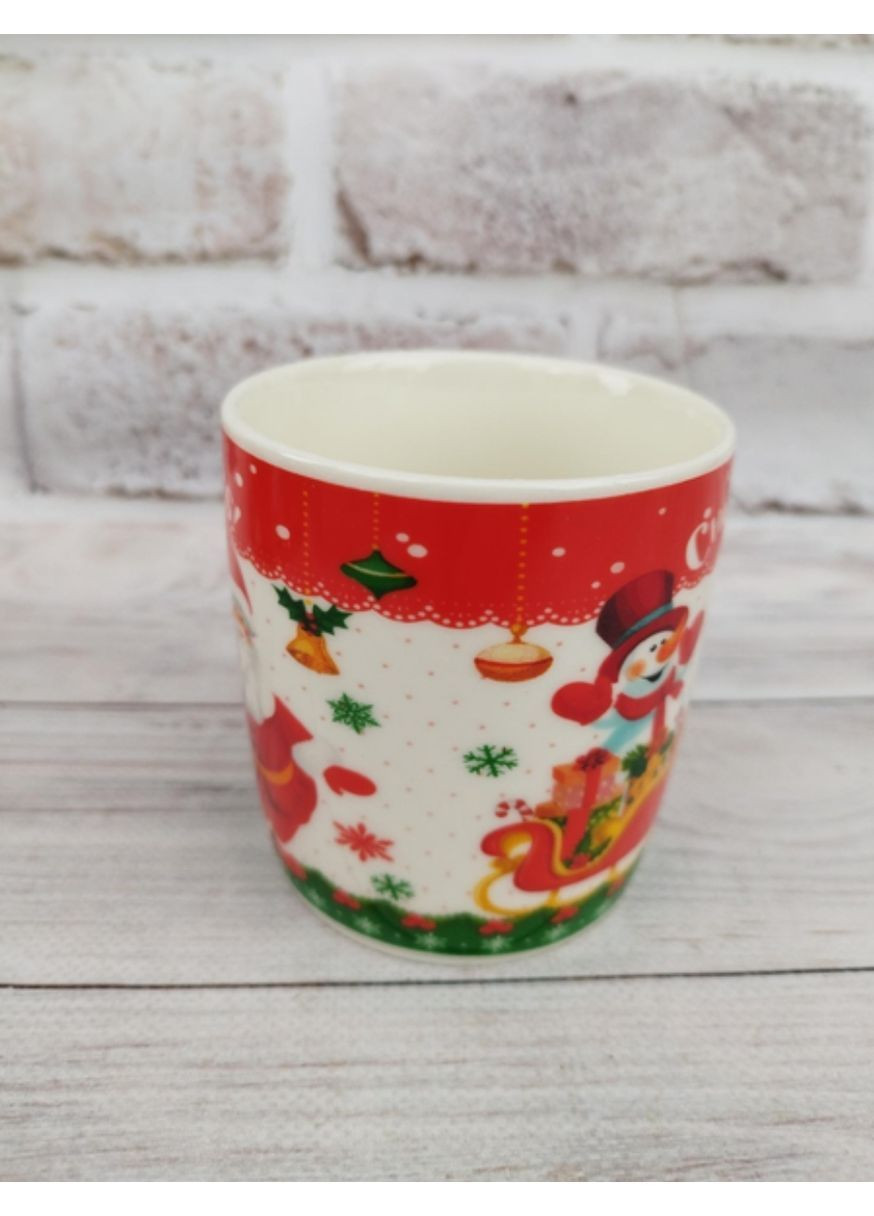 Набор новогодних чашек Tanto керамика в подарочной упаковке 350 мл 2 шт T3693-1 Yiwu (365290967)