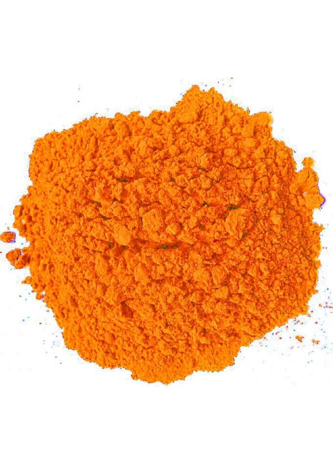 Помаранчева Фарба Холі Гулал, 50 грам, суха порошкова фарба для фестивалів, флешмобів, фотосесій, пакет 50 грам No Brand (331738697)