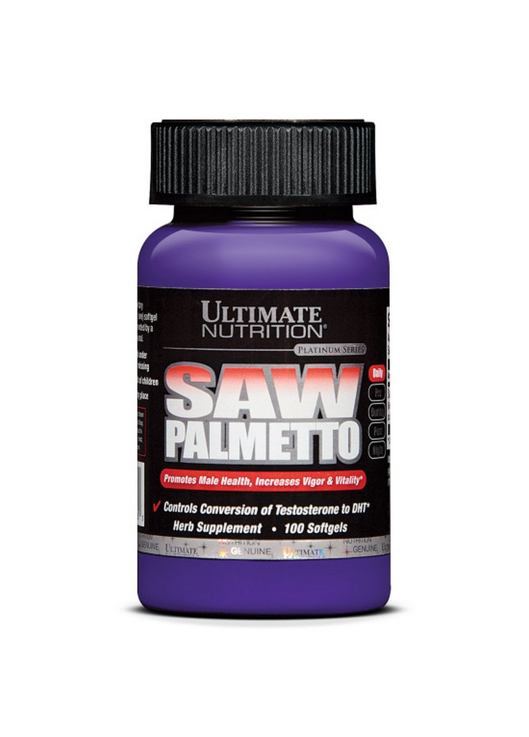 Натуральная добавка Ultimate Saw Palmetto, 100 капсул Ultimate Nutrition (293477706)