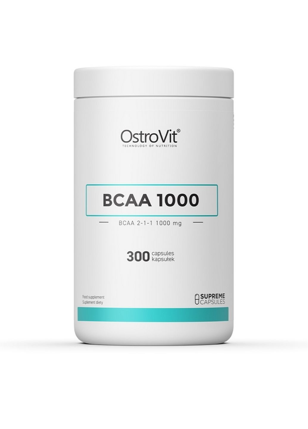 Аминокислота BCAA 1000, 300 капсул Ostrovit (293342450)