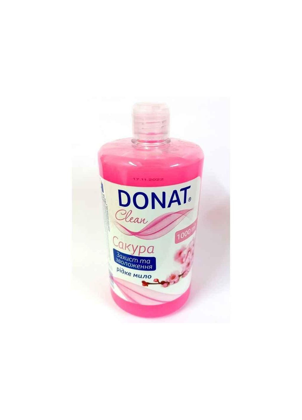 Мыло жидкое 1л бутылка Сакура флип-топ ТМ Donat (364209150)