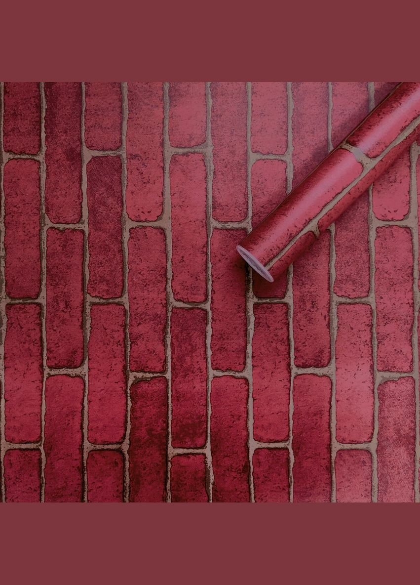 Самоклеюча плівка SW-00001269 Червона цегла 0,45х10м Sticker Wall (298284800)