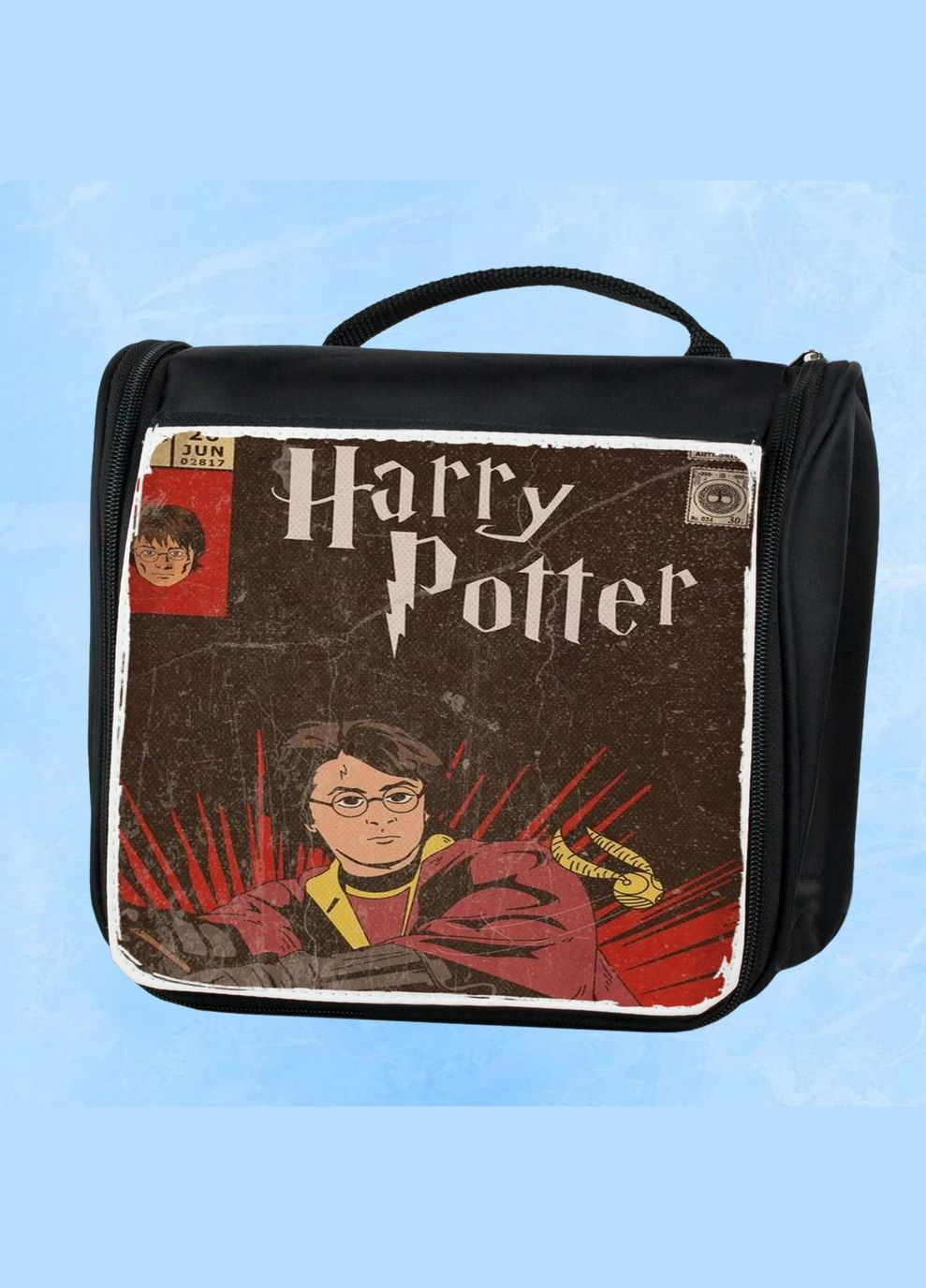 Дорожня сумка - органайзер для косметики несессер Art #183 Чорна No Brand (318676992)