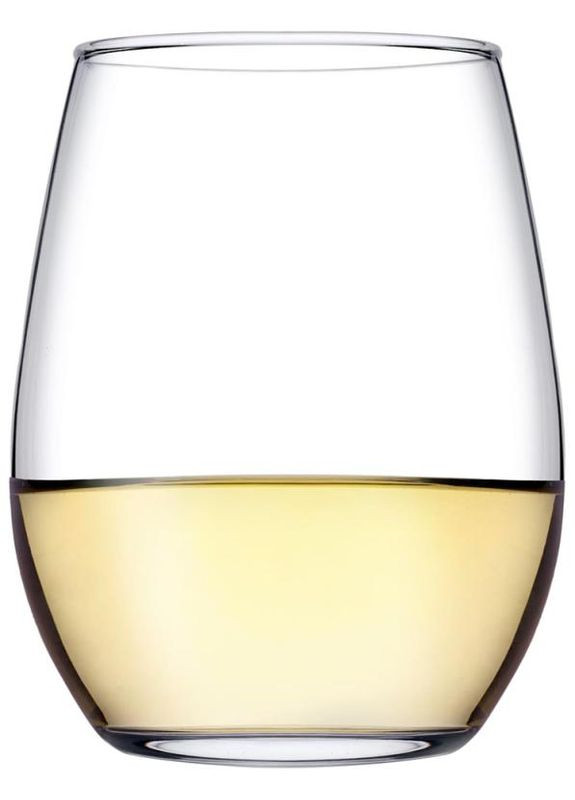 Набір 6 склянок Amber 350мл, широкі склянки для алкогольних і безалкогольних напоїв Pasabahce (372174605)