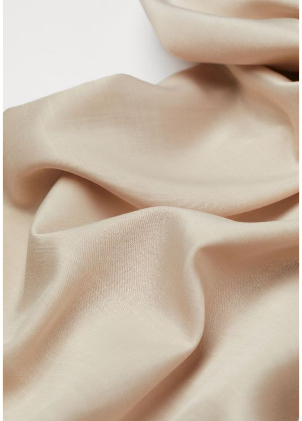 Бежевое повседневный женское платье с v-образным вырезом н&м (57471) xs бежевое H&M