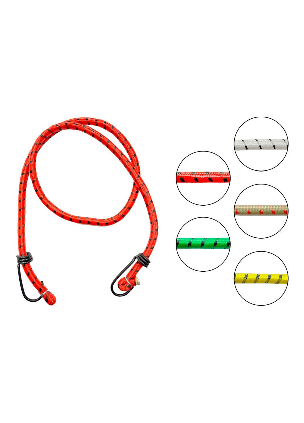 Гумка багажна для кріплення вантажів міцна 8 x 1000 мм ALAN (338435673)