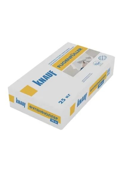 Шпаклівка Fugenfüller Кнауф Фугенфюллер 25 кг Knauf (369717683)