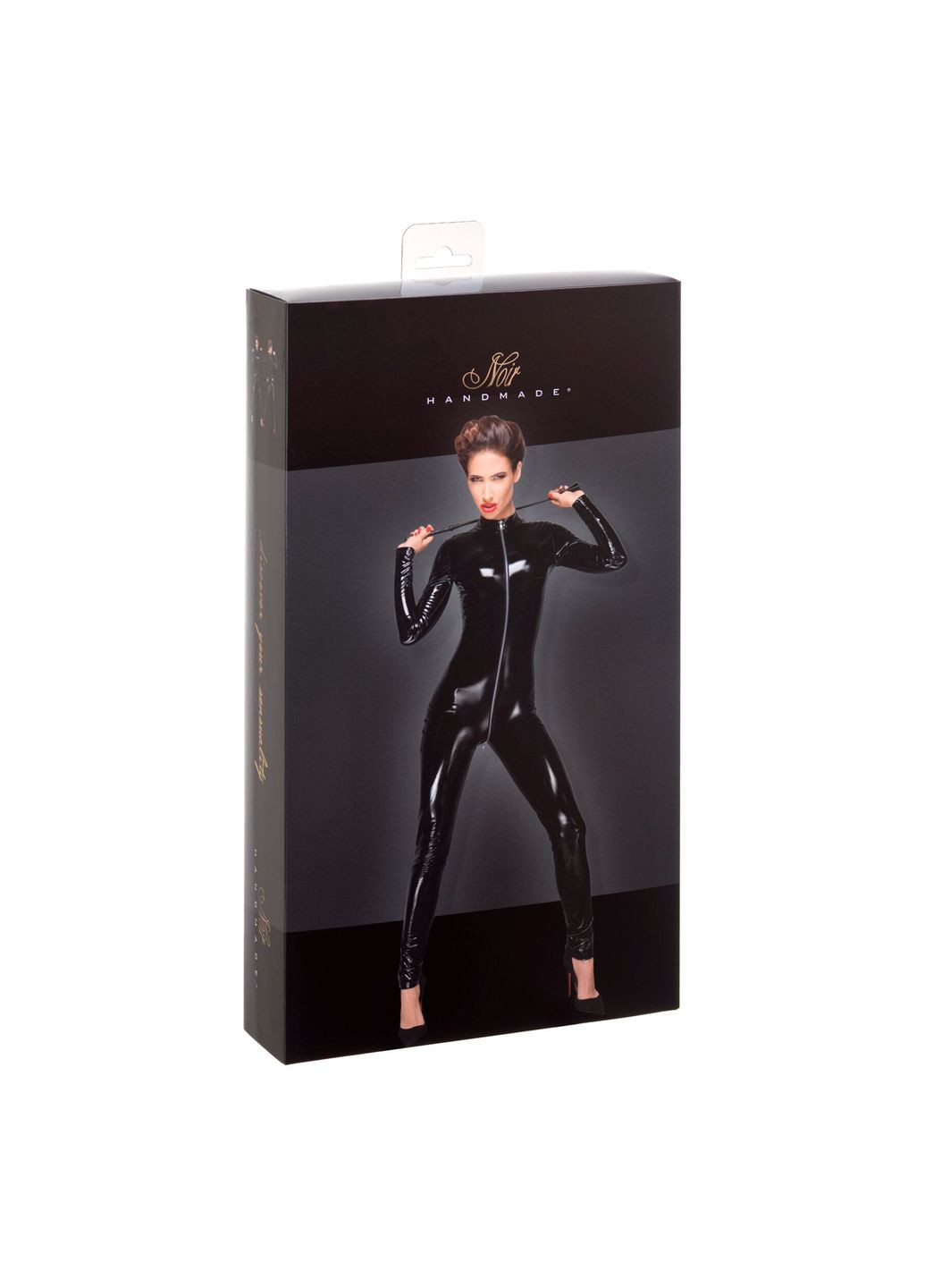 Черный демисезонный комбинезон f188 pvc overall – Noir Handmade