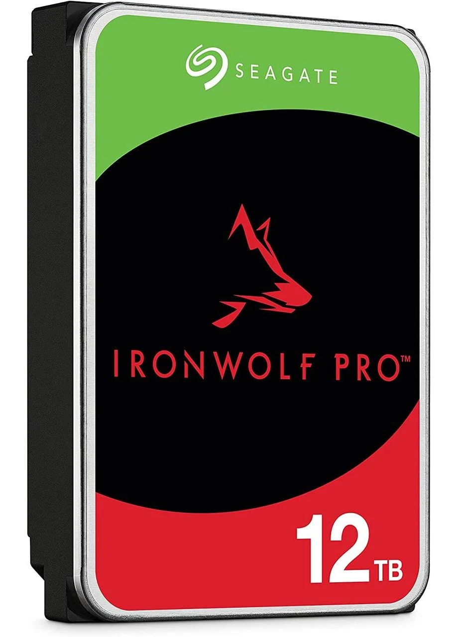 Накопичувач HDD SATA 12.0TB IronWolf Pro 7200rpm 256MB (ST12000NT001) Seagate (394962547)