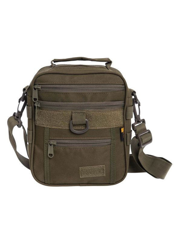 Сумка тактичная многоцелевая через плечо SILVER (нейлон, оксфорд 900D, р-р 23х20х6см, 3л, Оливковый) SILVER KNIGHT (361439365)