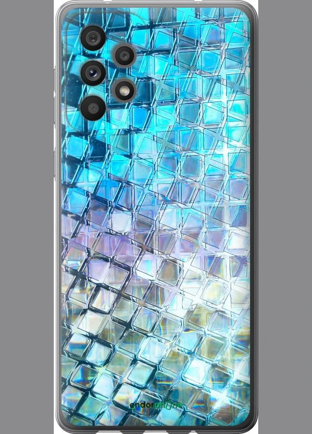 Чехол на Samsung Galaxy A73 A736B Переливающаяся чешуя "227u-2586-70447" Endorphone (366884872)