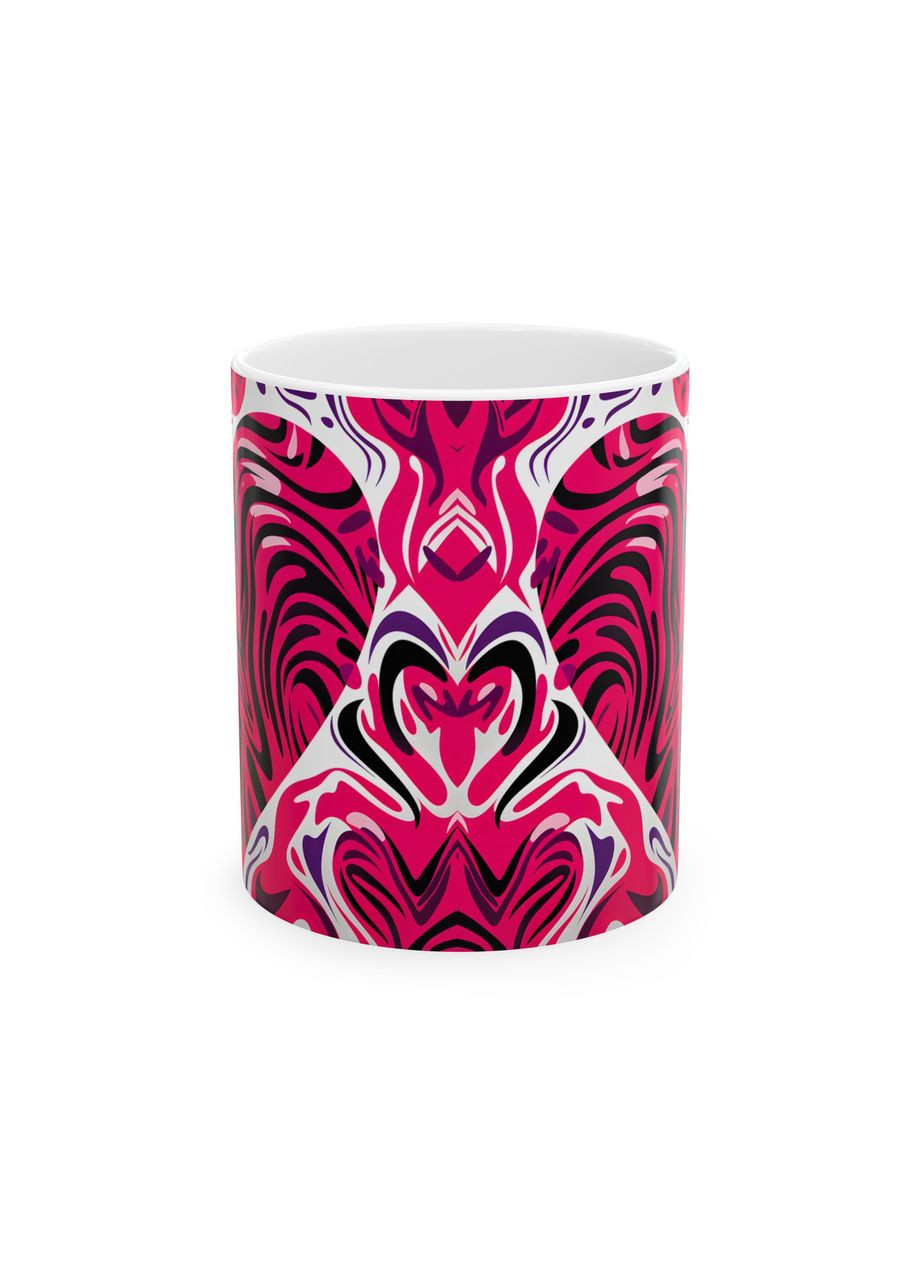Керамічна чашка з дизайном "Палітра сердець" - 23 No Brand (368671653)
