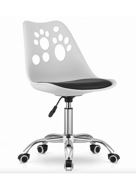 Офисное кресло Print бело-черный Leobert (361952168)