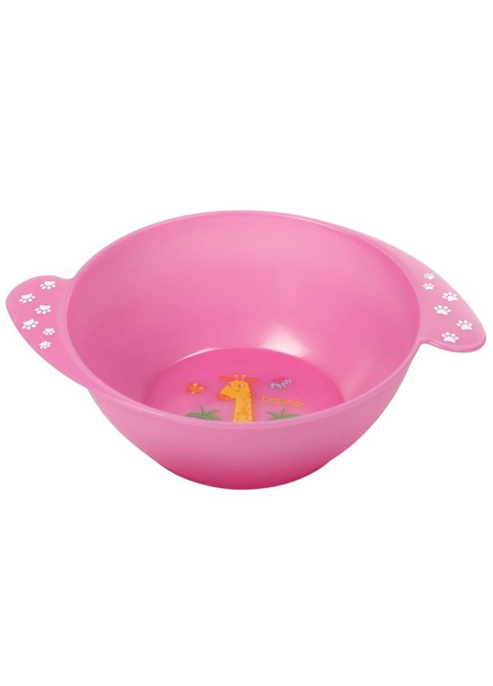 Мисочка Safari з ручками, 6+ міс, рожевий () Baboo 9-030 (335973863)