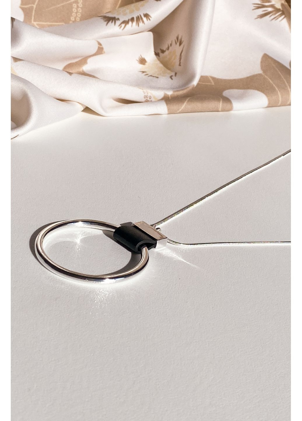 Цепочка с круглым кулоном CHICLY (355317701)