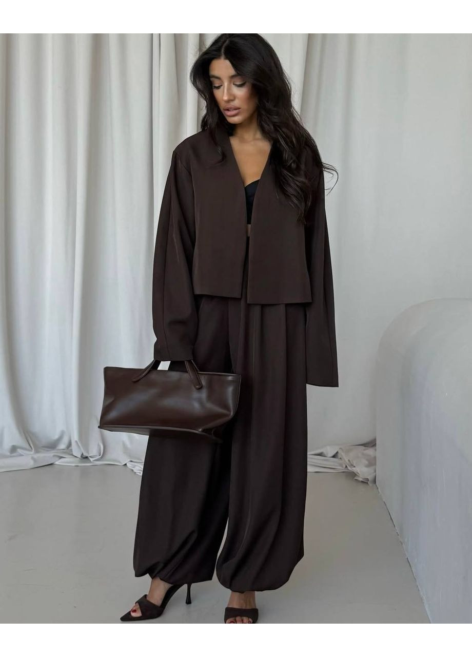 Костюм із костюмної тканини (розмірна сітка в описі) DK/DL Мода без кордонів (362188967)