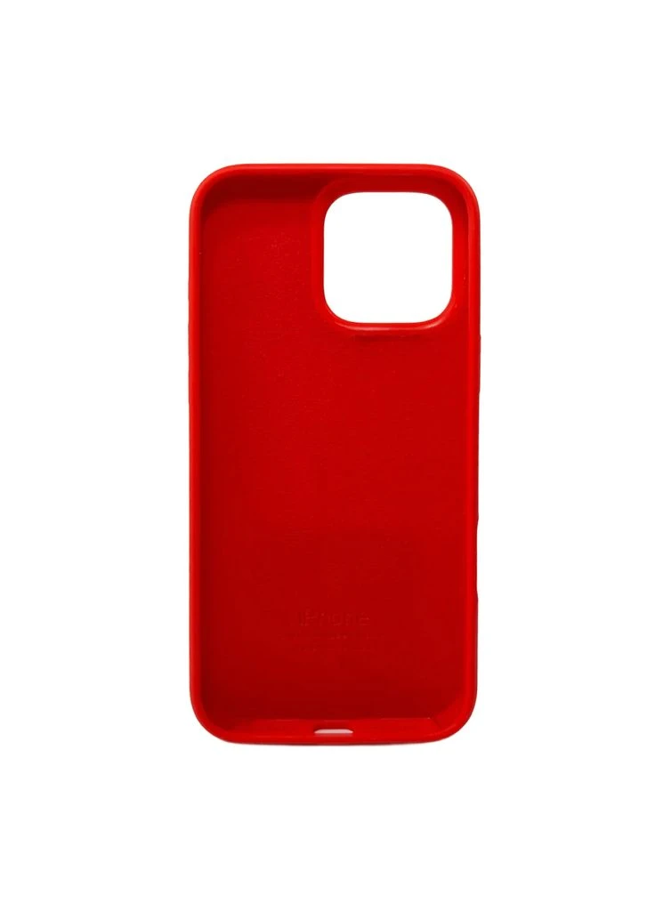 Чехол для смартфона Open Cam для Apple iPhone 16 Pro Max силиконовый красный No Brand (403024071)