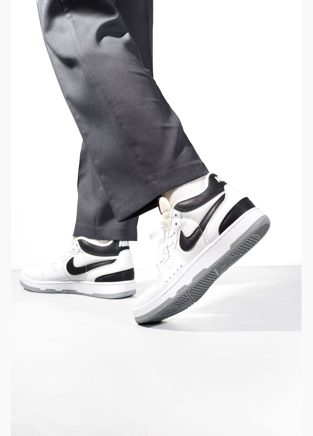 Белые демисезонные кроссовки мужские nike mac attack blue | найк мак аттак белые No Brand