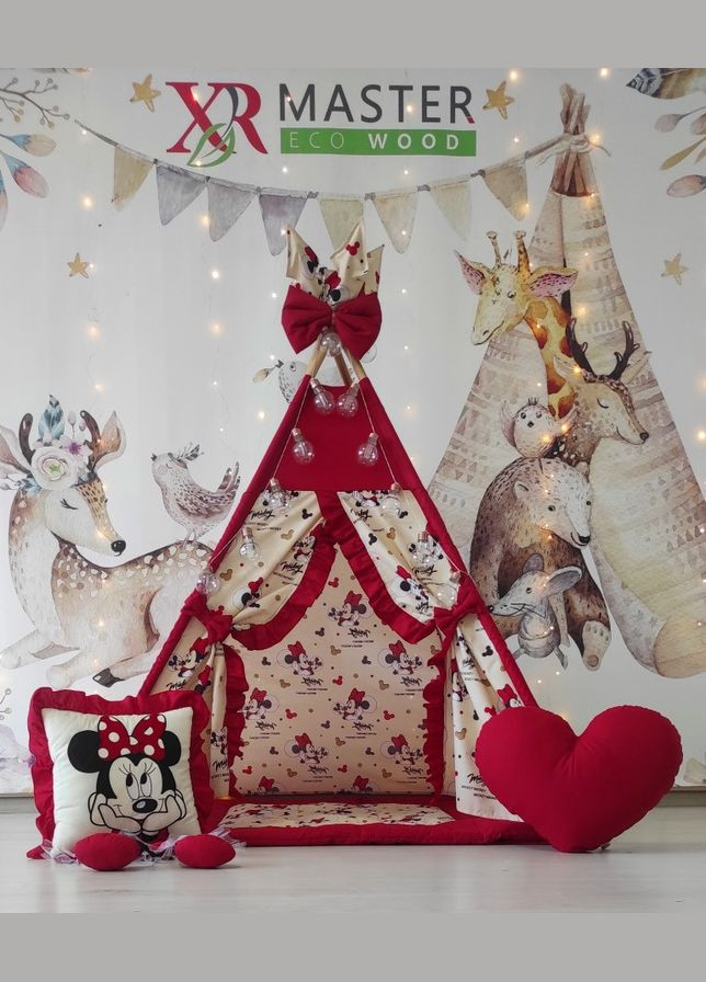 Домик Вигвам для детей Микки Маус. Полный комплект! No Brand (316257206)