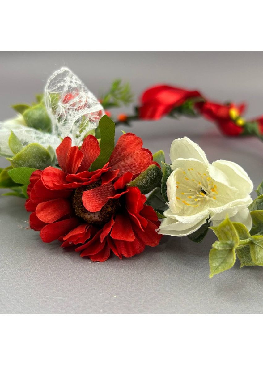 Весняний віночок з маками - червоний Plus-plus (352750022)