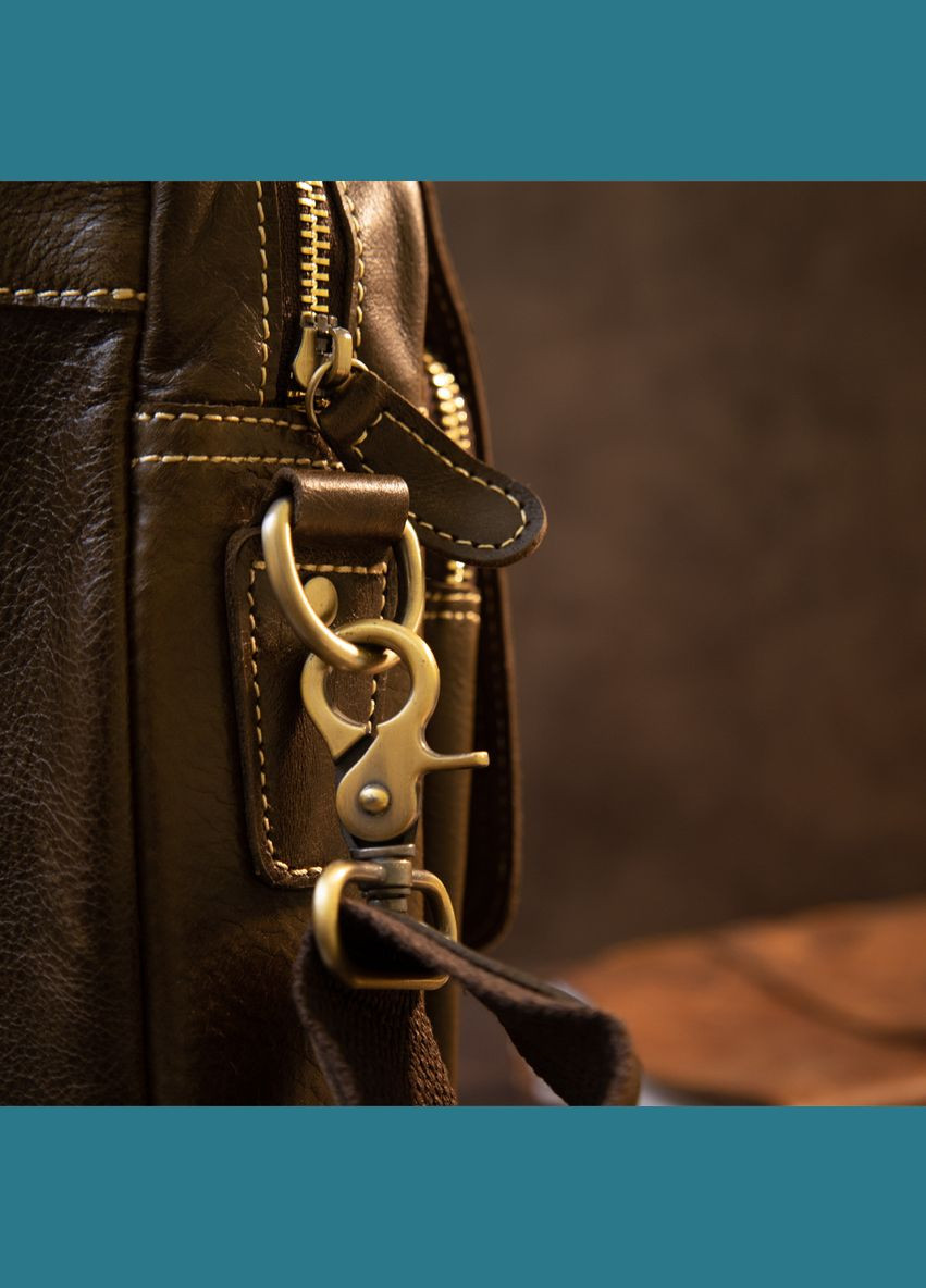 Сумка чоловіча шкіряна через плече 20443 Vintage (302008791)