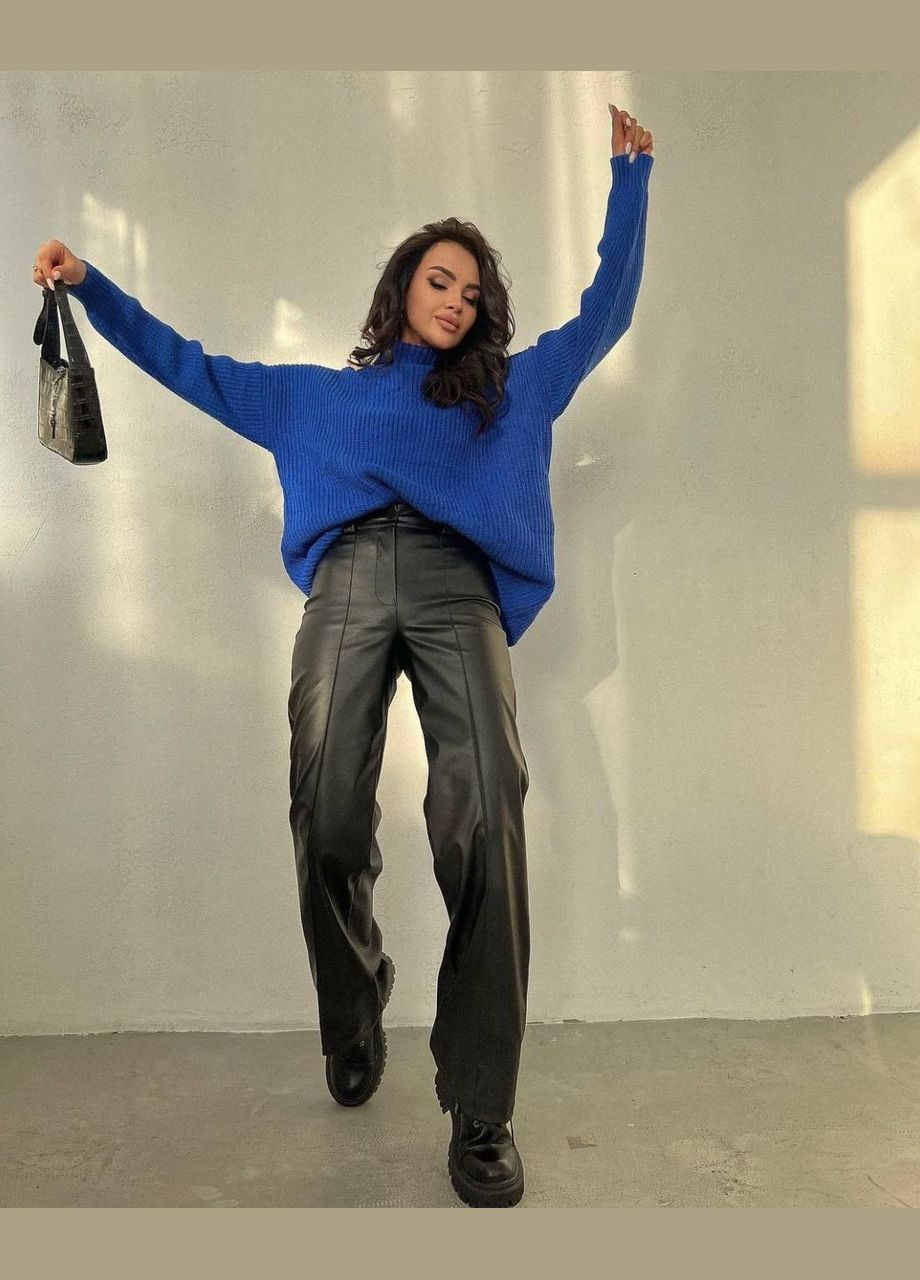 Женские штаны из экокожи утепленные на рост от 170 Nositi (311667514)