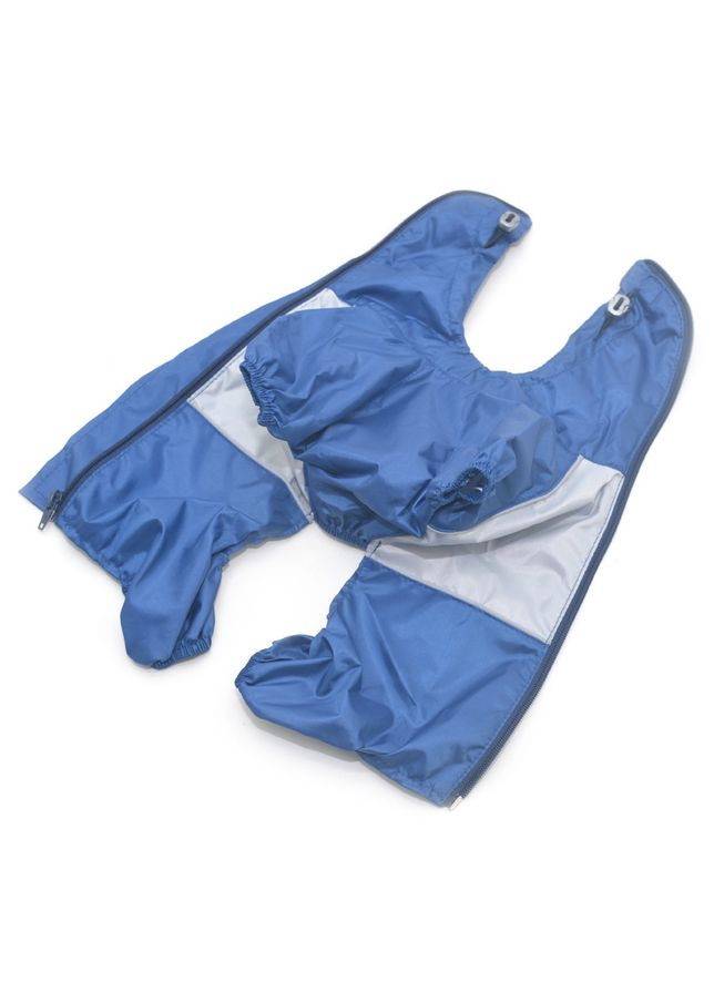 Дощовик для собак з капюшоном синій Такса(середня) 41х50 см Zoo-hunt (280851547)