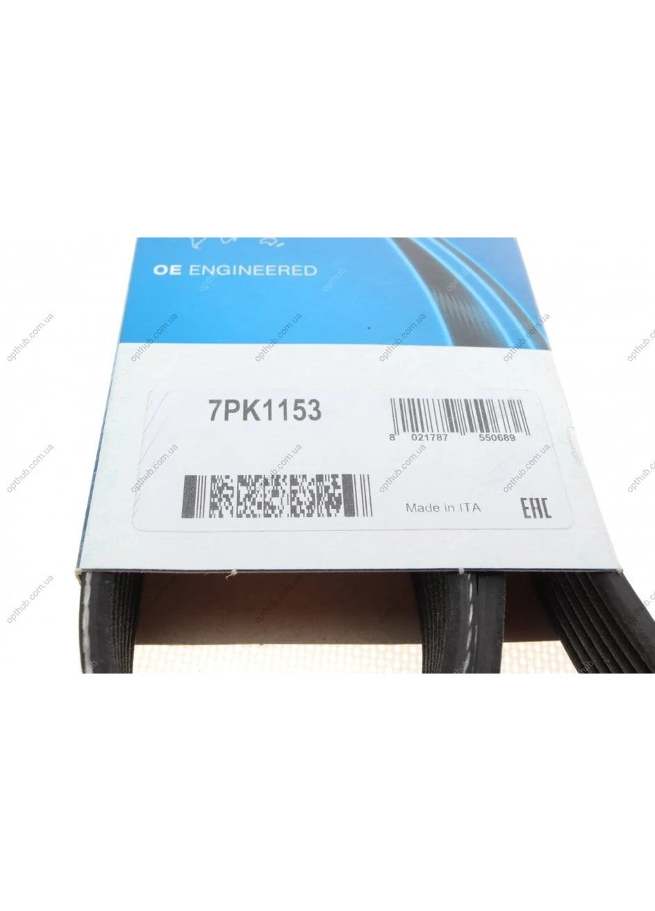 Ремень поликлиновый 7PK1153 (пр-во ) 7PK1153 Dayco (360496910)