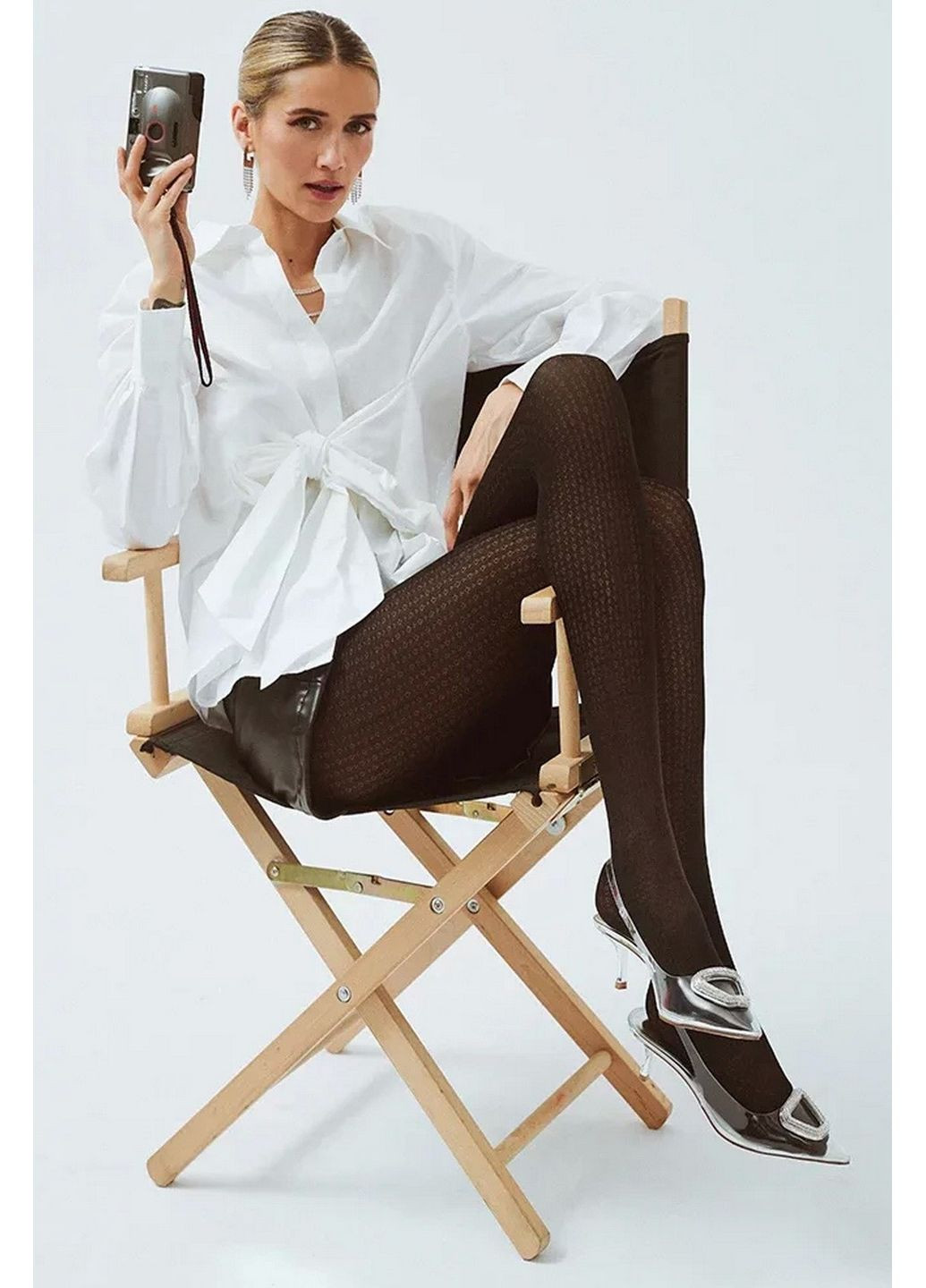 Колготки щільні з принтом Celest 80d Gabriella (349499503)