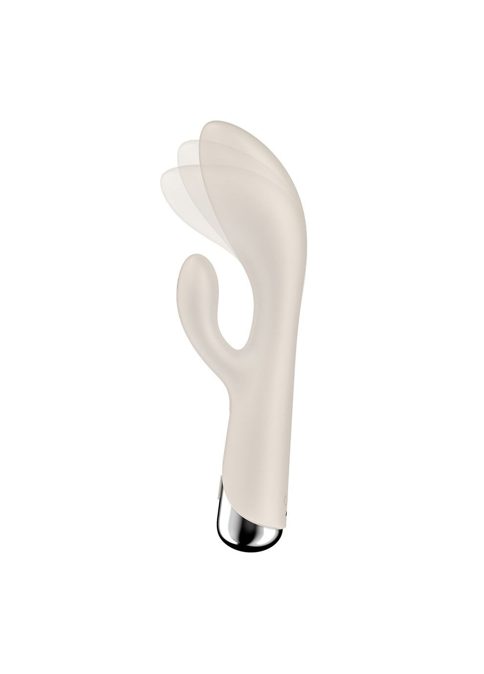 Вибратор-кролик с ротацией Spinning Rabbit 1 Beige, 3 мотора Satisfyer (335391623)