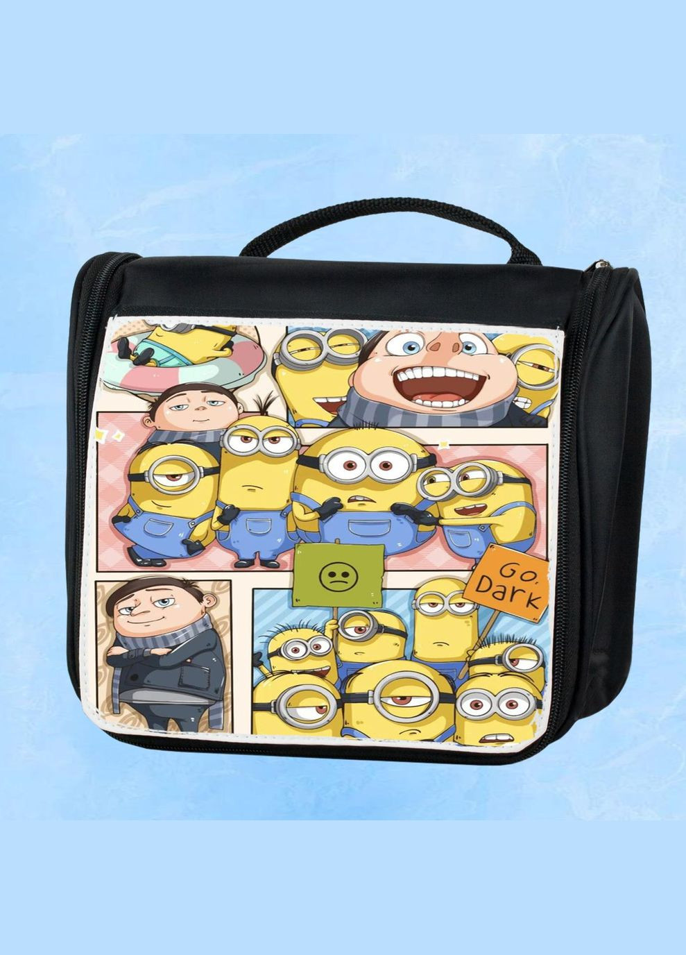 Дорожня сумка - органайзер для косметики несессер Child #051 Чорна No Brand (318677661)