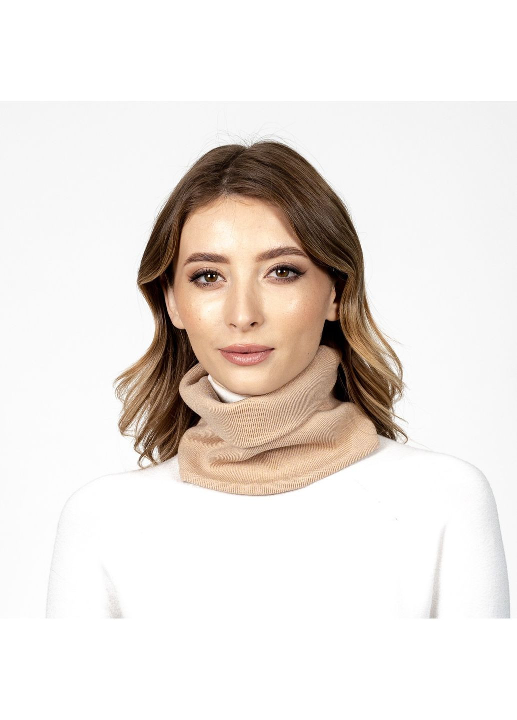 Баф жіночий віскоза бежевий ESTER LuckyLOOK 586-161 (322793014)