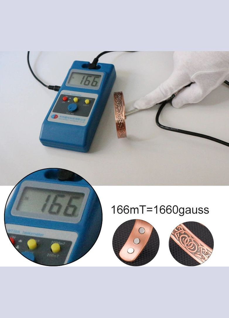 Браслет жіночий мідний магнітний на руку Cooper CB-006 (327880705)