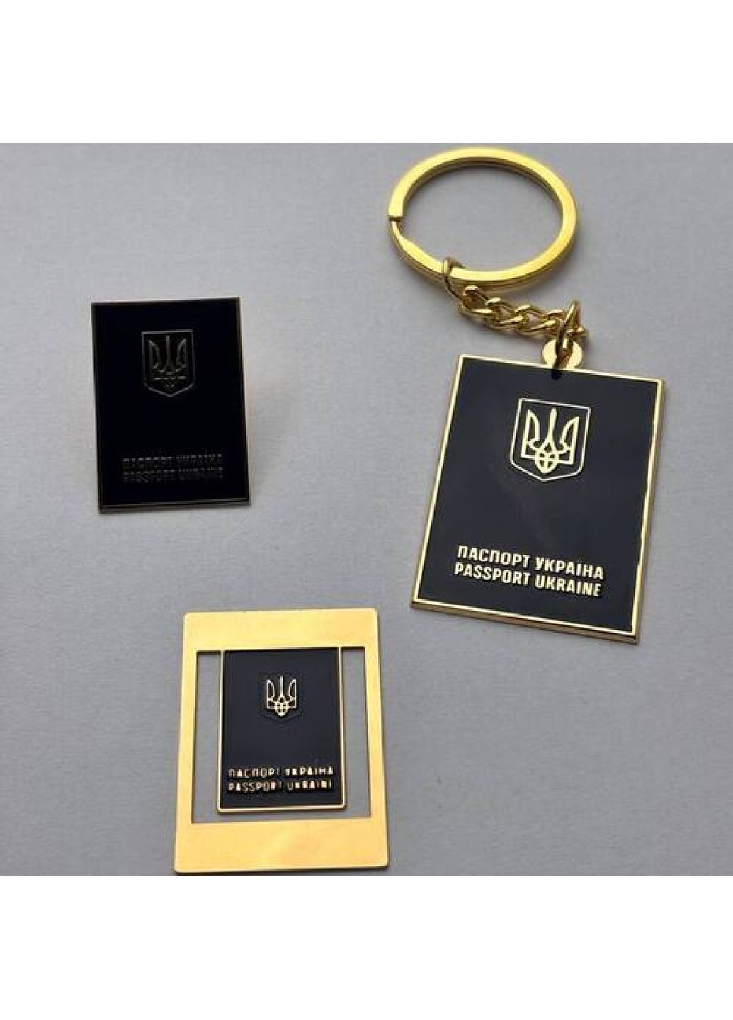 Набор иконок + брелок + закладка Паспорт Dobroznak (366432182)