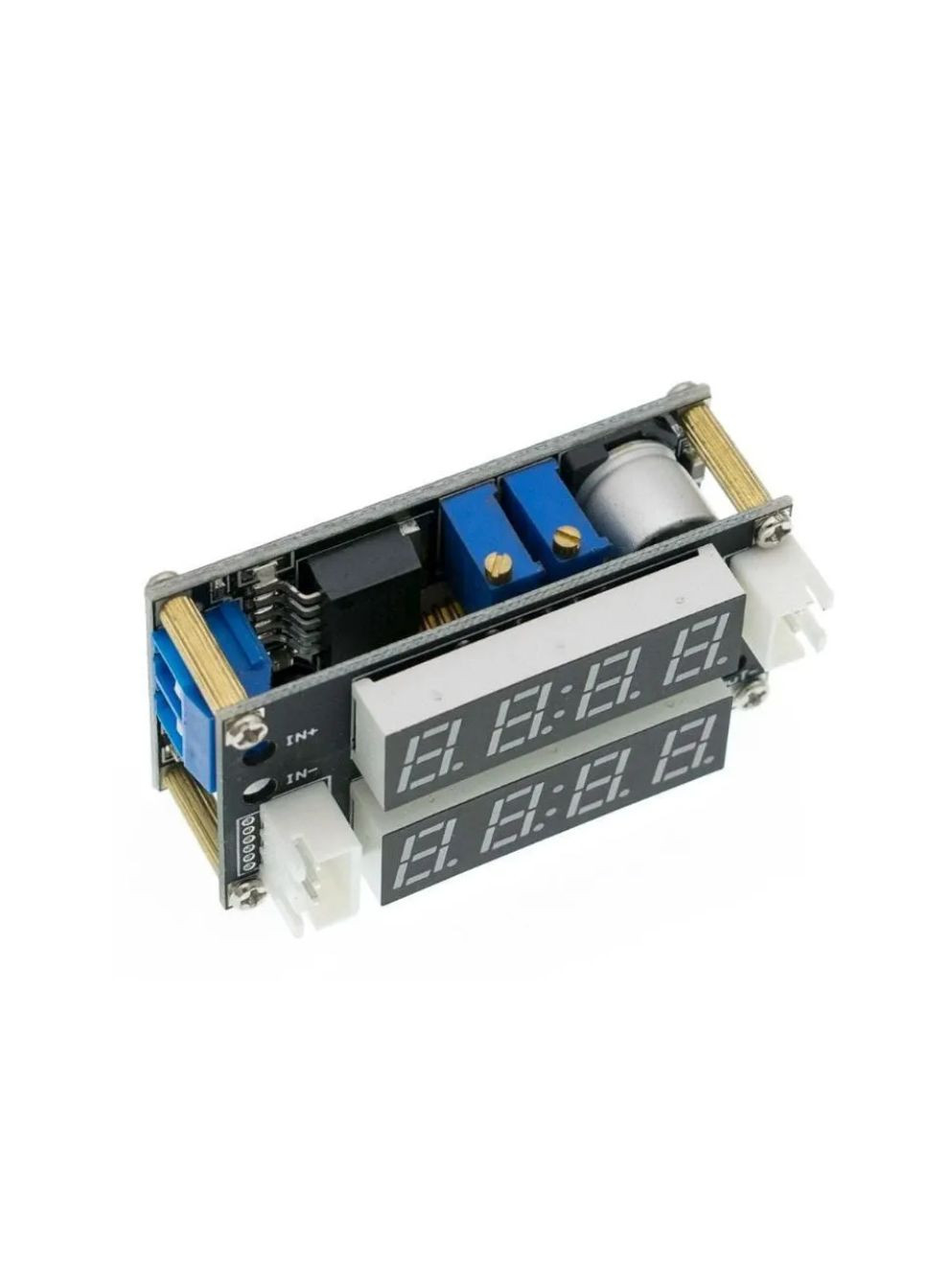 Перетворювач DC-DC знижувальний XL4015I з регулюванням струму та двома індикаторами No Brand (318446890)