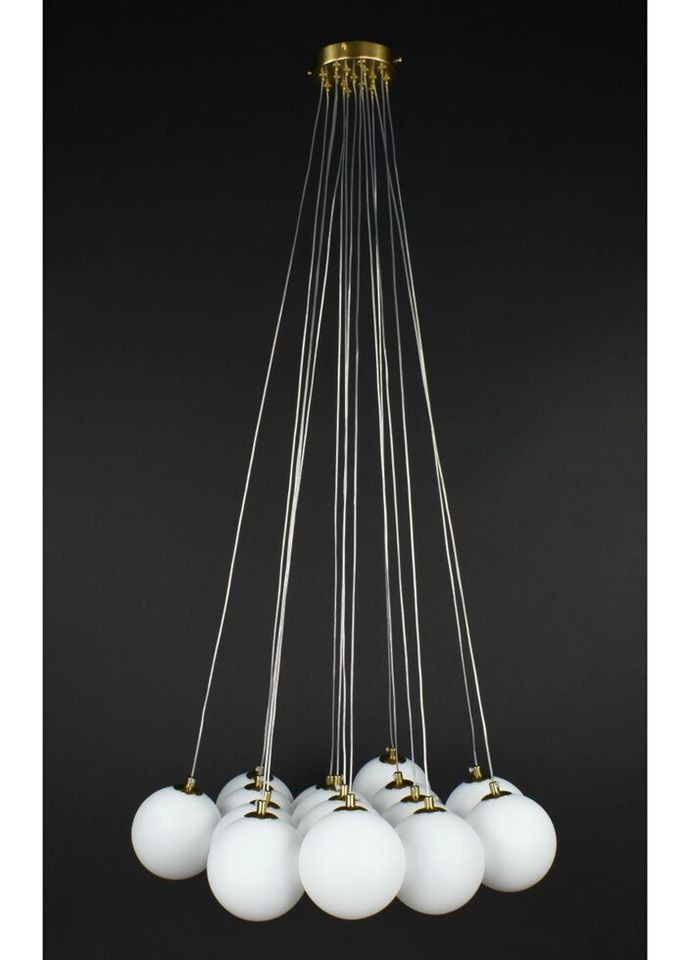 Люстра подвесная на 15 лампочек 27836 Латунь 35-110х52х52 см. Sunnysky (335974948)