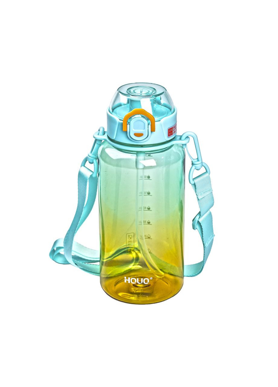 Бутылка для воды 1 л бутылочка с мундштуком мятная HP-14-31M Yiwu (370974170)