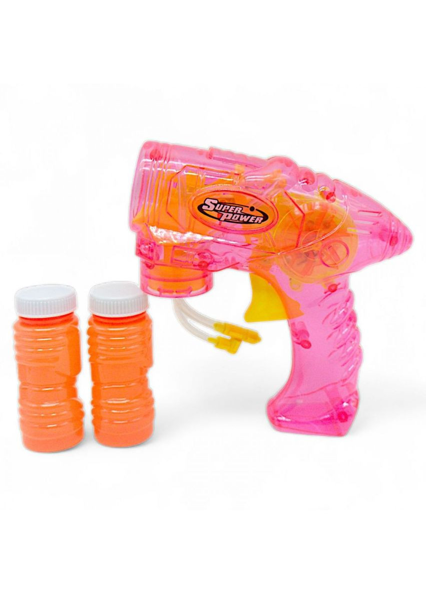 Пістолет із мильними бульбашками, рожевий MIC (293968698)
