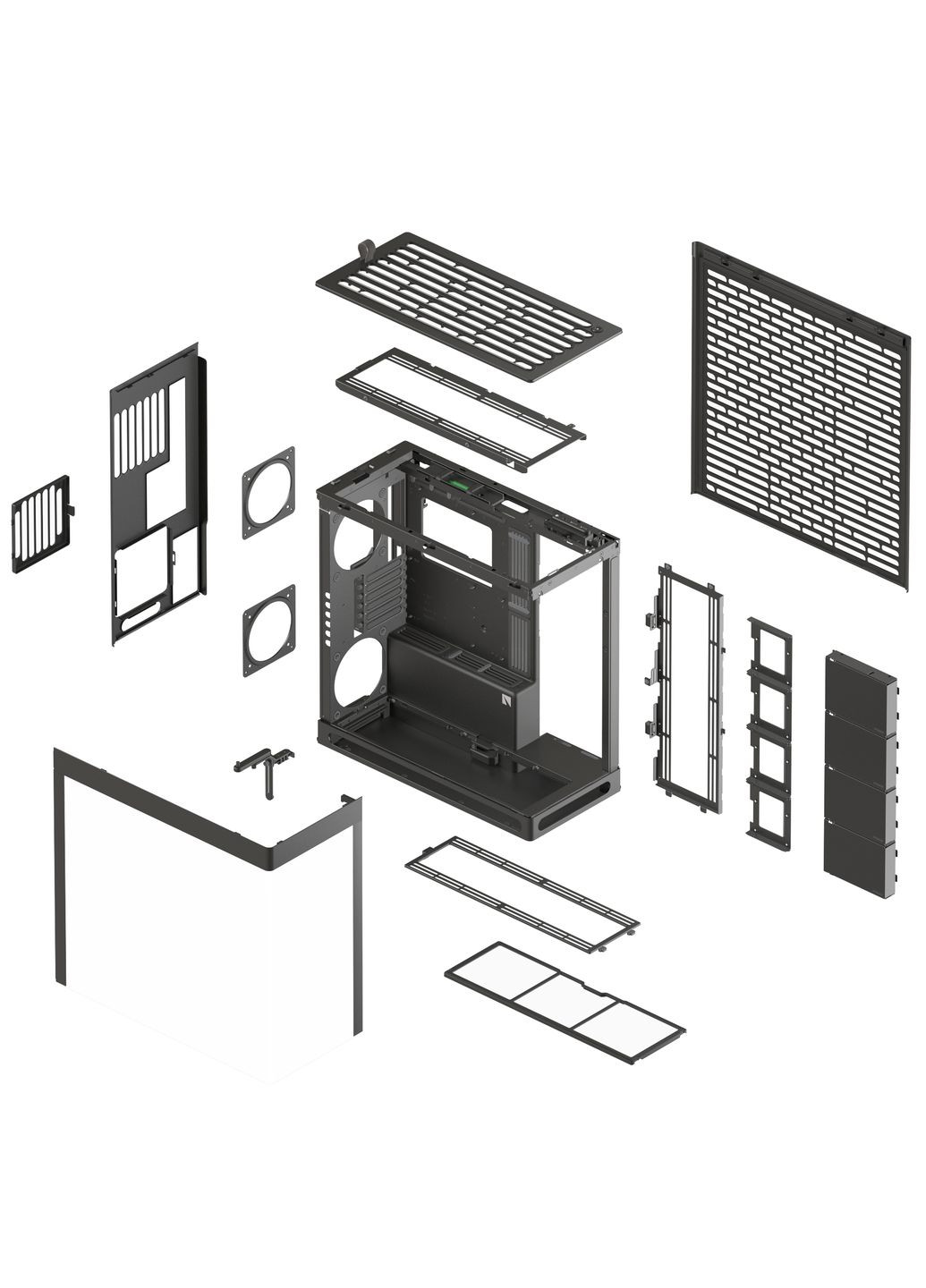 Корпус HS 420 Base Edition Black (HVN-CA-HS420-06) HAVN (366831160)