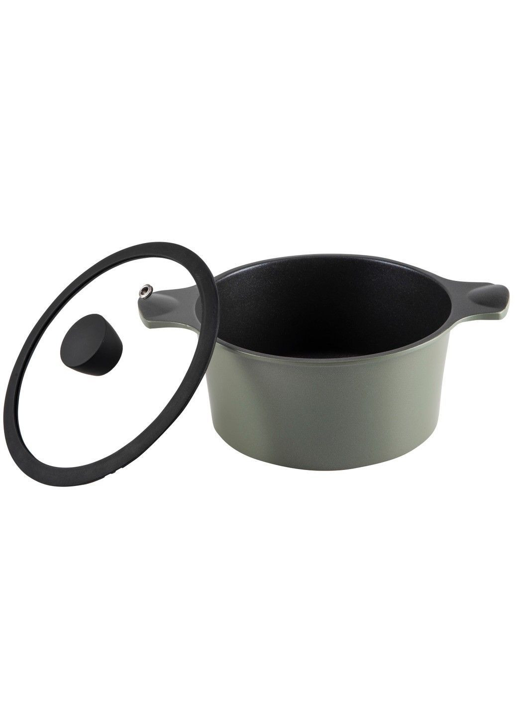 Кастрюля Zitrone Olive 24x12 см (4.2л) с крышкой (RG-2108-24/1/OL) Ringel (365275113)