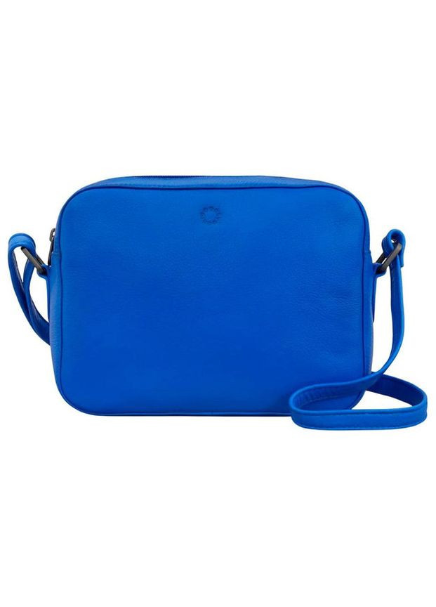 Сумка кроссбоді через плече жіноча шкіряна Синій 35600 Yoshi (334285412)