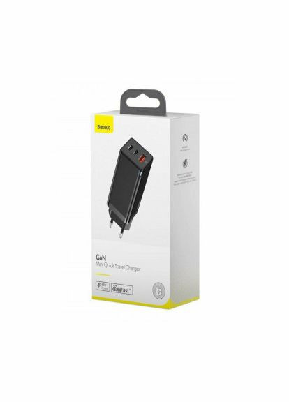 Зарядное устройство для GaN 65W Mini Quick Charge Travel QC 3.0 PD 3.0 Baseus (296107941)