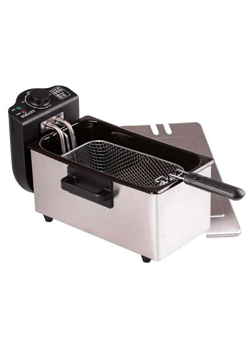 Фритюрница профессиональная WJ800 на 3.5 литра, 2000 Вт Sokany (368767163)