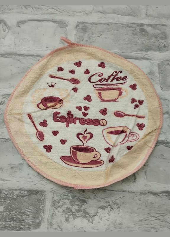 Кухонні рушники No Brand персиковий