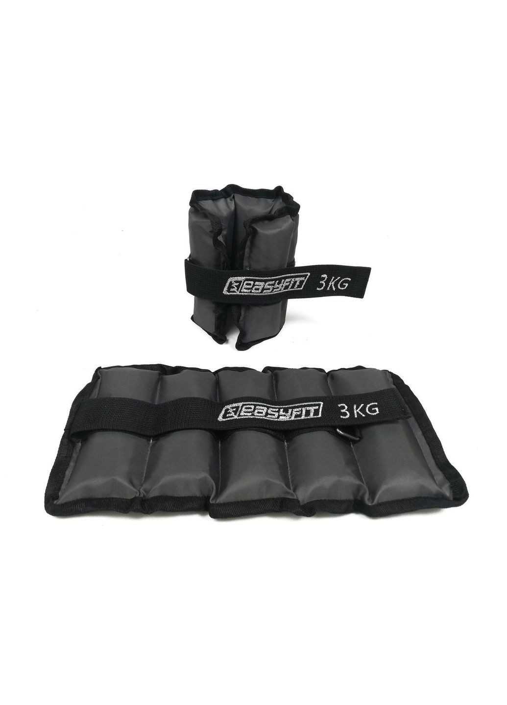Утяжелители для ног и рук с металлом Metal 3 кг (пара) EasyFit (362440643)