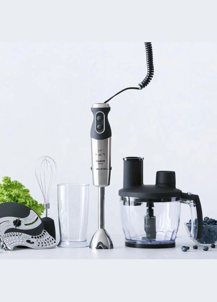 Блендер MG-642, блендер для дитячого пюре, блендер для дому, блендер для кухні, електричний Magio (364664699)