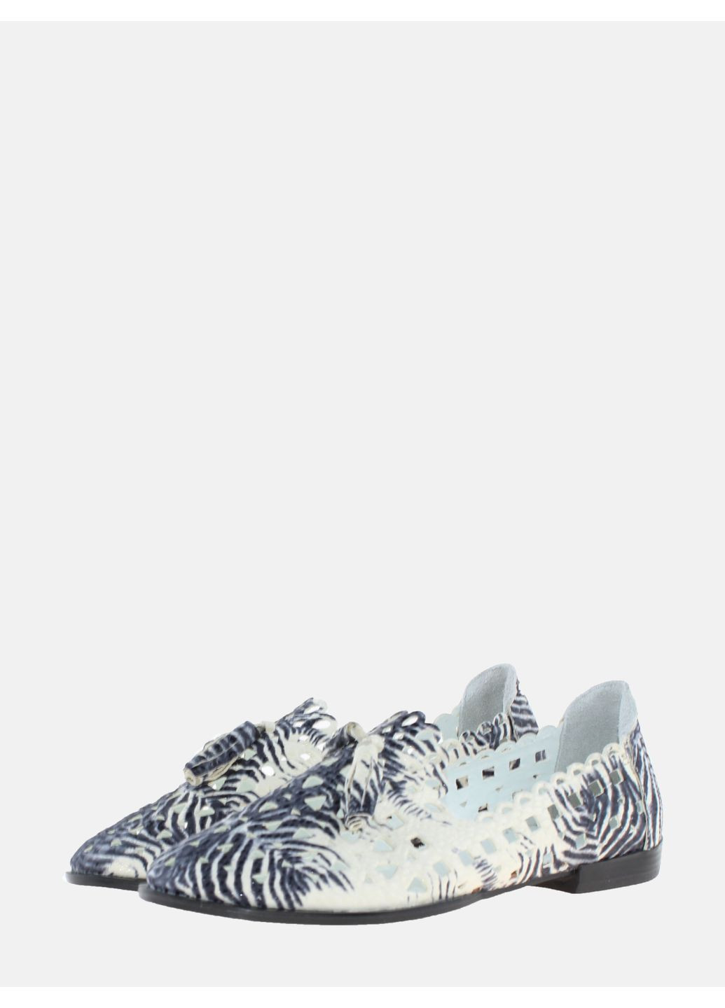 Женские балетки rv125 молочный Violetti | молочные натуральная кожа (317427975)