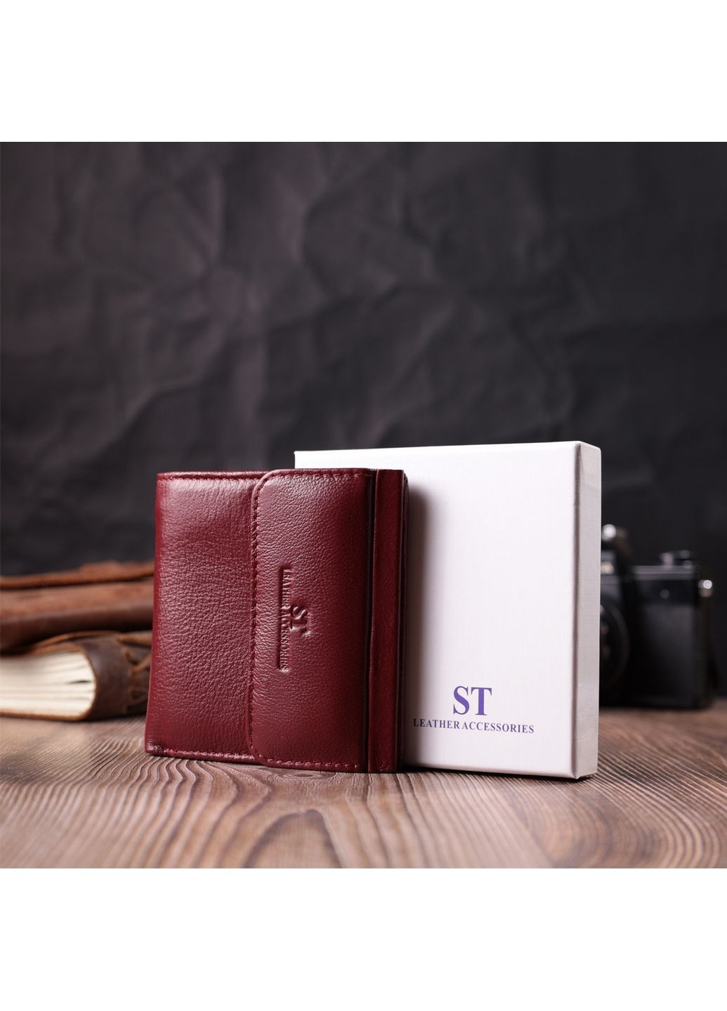 Жіночий шкіряний гаманець st leather (288183924)